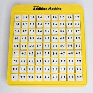 Lakeshore Addition Machine Math Educational Tool Push Button Home School